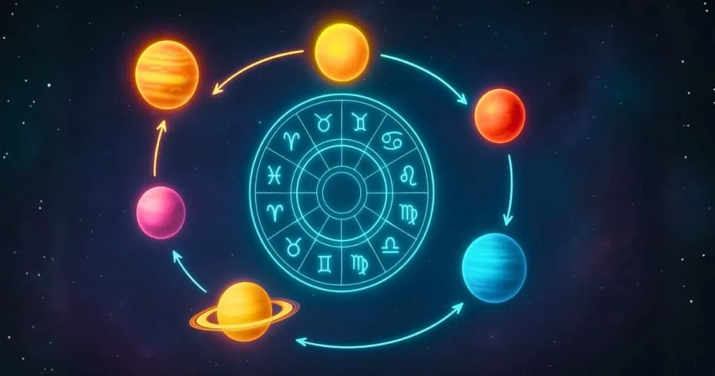 Transit Chart Calculator – Planetary Transits Astrology Tool by Luck Tomorrow