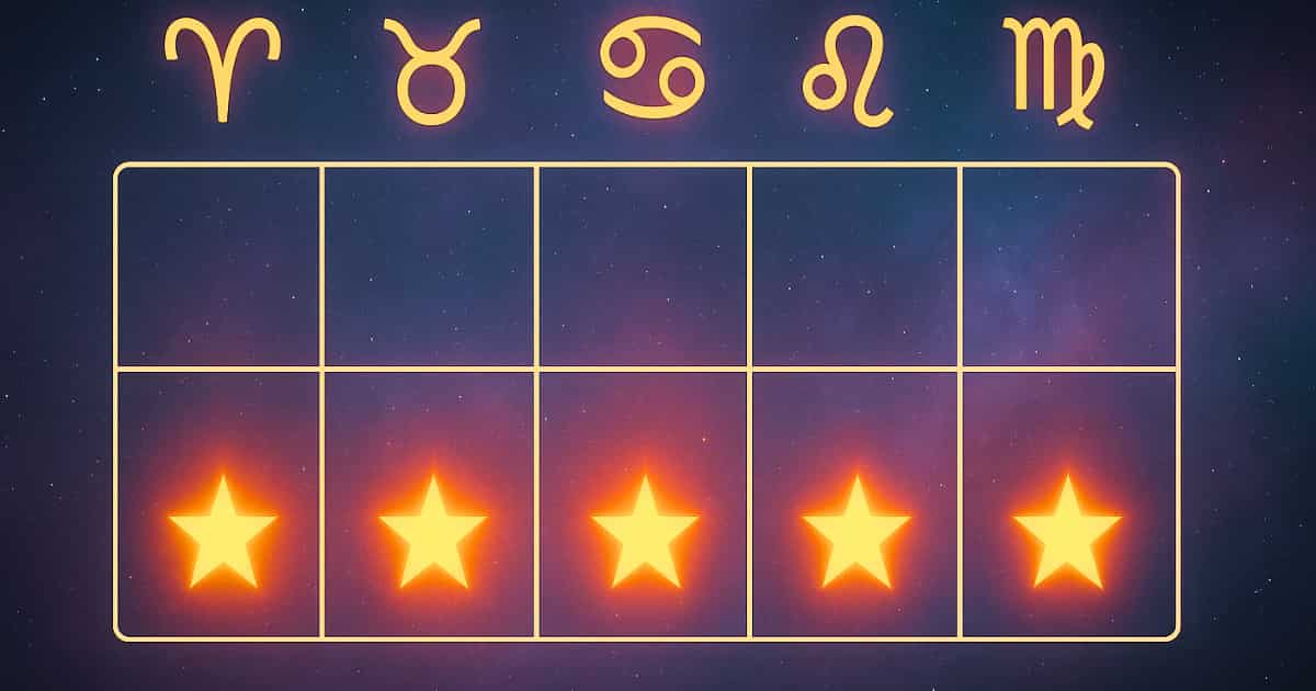 Weekly horoscope tool from free astrology tools with zodiac signs and stars